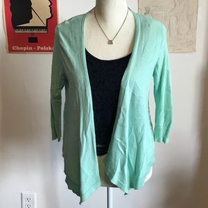 Mint Lace-back AE cardigan 👗